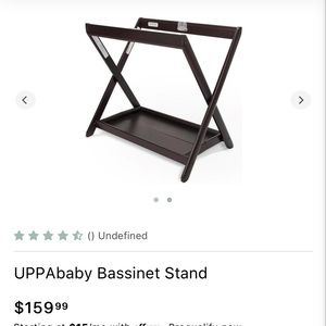 Uppa baby vista bassinet stand